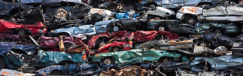 Metal and Plastics Waste Recycling in the Automotive Industry