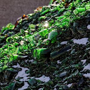 Removal of Metal for The Glass Recycling