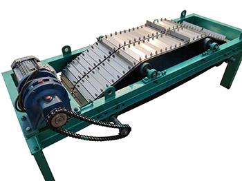 Recycle ferrous metal from glass waste